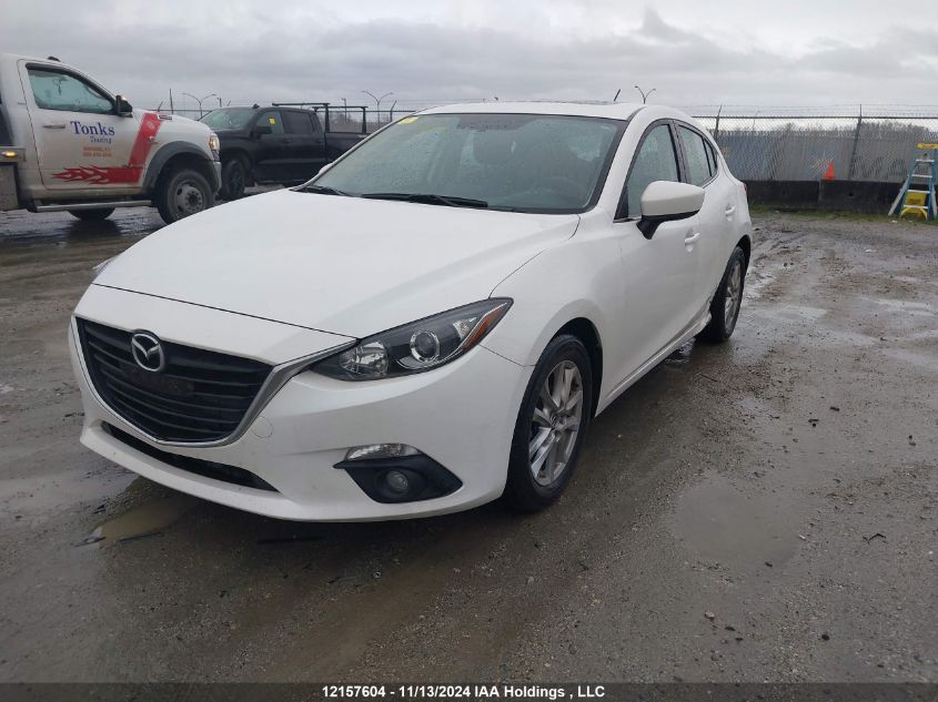 2014 Mazda 3 Touring VIN: JM1BM1L79E1130906 Lot: 12157604