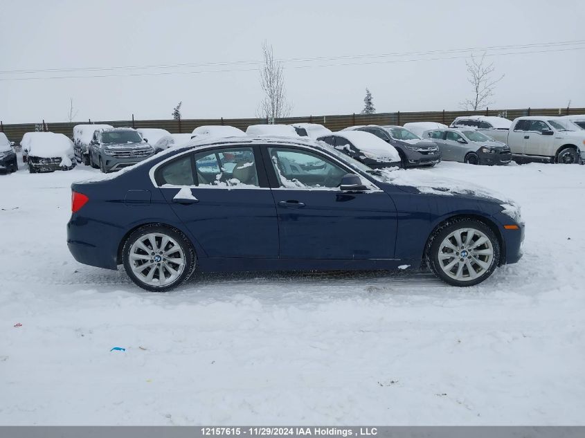 2014 BMW 3 Series VIN: WBA3C3C50EF986225 Lot: 12157615