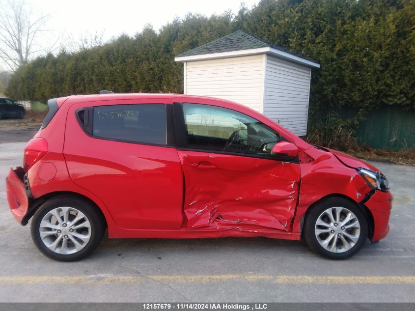 2019 Chevrolet Spark VIN: KL8CD6SA6KC785676 Lot: 12157679