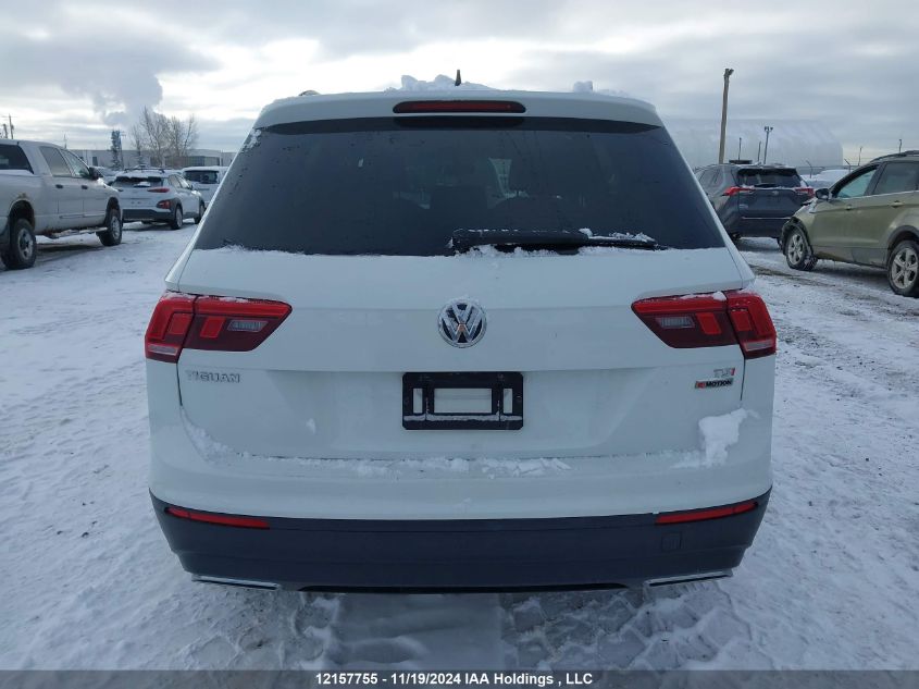 2018 Volkswagen Tiguan VIN: 3VV2B7AX0JM199297 Lot: 12157755