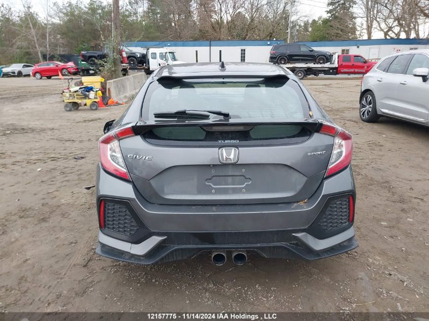 2018 Honda Civic Hatchback VIN: SHHFK7H46JU300566 Lot: 12157775