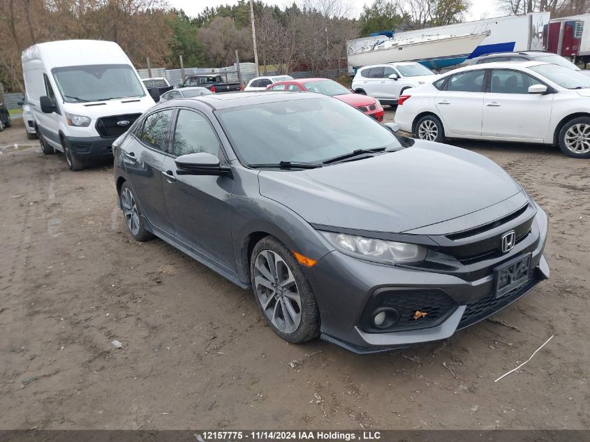 2018 Honda Civic Hatchback VIN: SHHFK7H46JU300566 Lot: 12157775