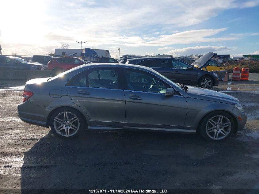 2011 Mercedes-Benz C 300 4Matic VIN: WDDGF8BB4BA510574 Lot: 12157871