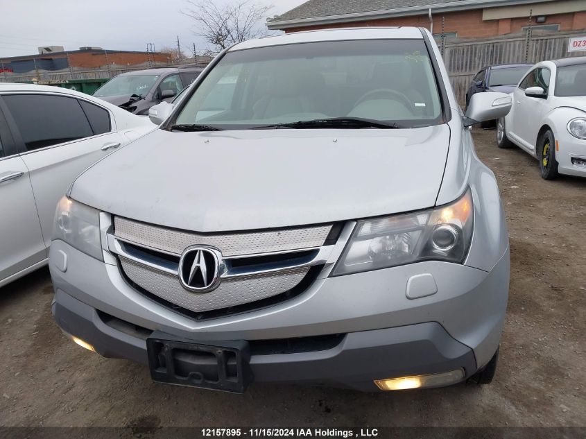 2009 Acura Mdx VIN: 2HNYD282X9H001619 Lot: 12157895