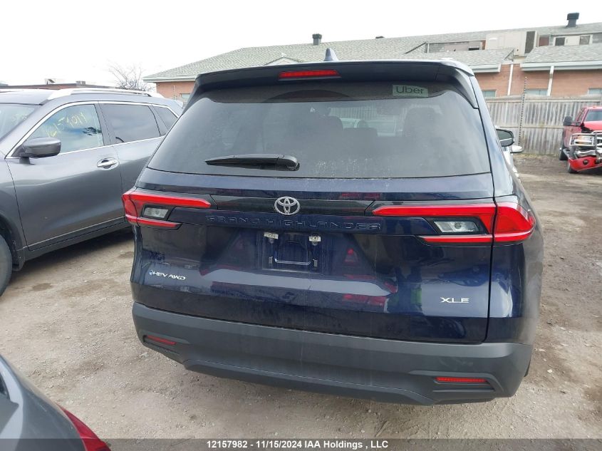 2024 Toyota Highlander VIN: 5TDACAB56RS021634 Lot: 12157982