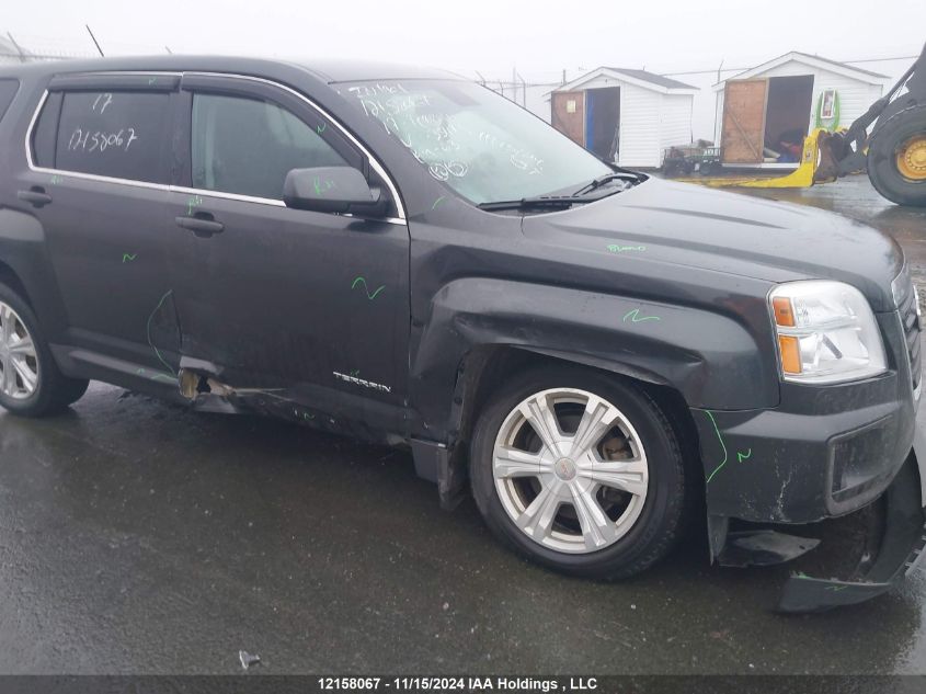 2017 GMC Terrain VIN: 2GKALMEK6H6351175 Lot: 12158067