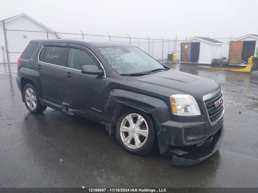 2017 GMC Terrain VIN: 2GKALMEK6H6351175 Lot: 12158067