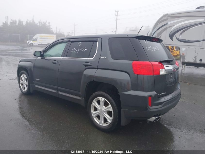 2017 GMC Terrain VIN: 2GKALMEK6H6351175 Lot: 12158067