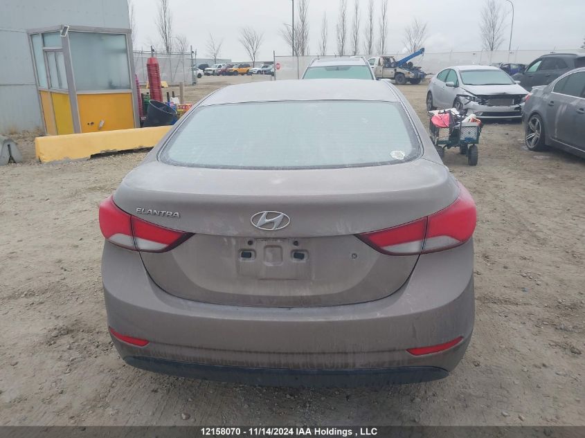 2015 Hyundai Elantra Se/Sport/Limited VIN: 5NPDH4AE9FH649660 Lot: 12158070