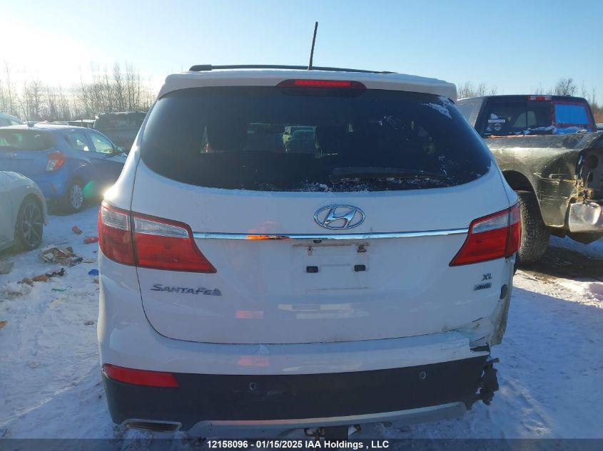 2016 Hyundai Santa Fe VIN: KM8SNDHF0GU136931 Lot: 12158096