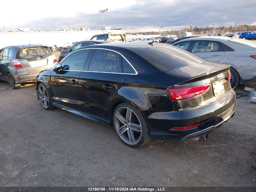 2017 Audi A3 VIN: WAUJ8GFF8H1065084 Lot: 12158108