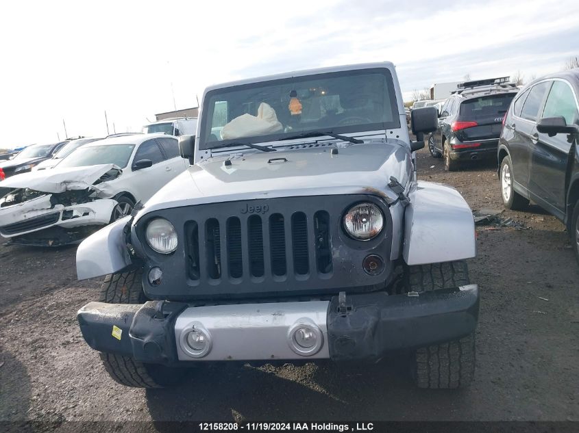 2014 Jeep Wrangler Unlimited Sahara VIN: 1C4BJWEG2EL100878 Lot: 12158208