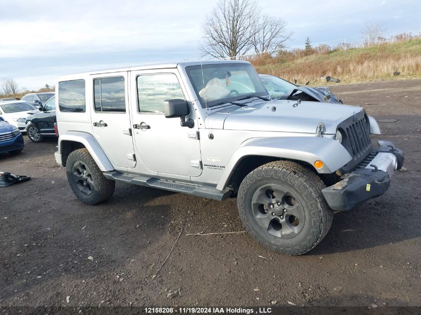 2014 Jeep Wrangler Unlimited Sahara VIN: 1C4BJWEG2EL100878 Lot: 12158208