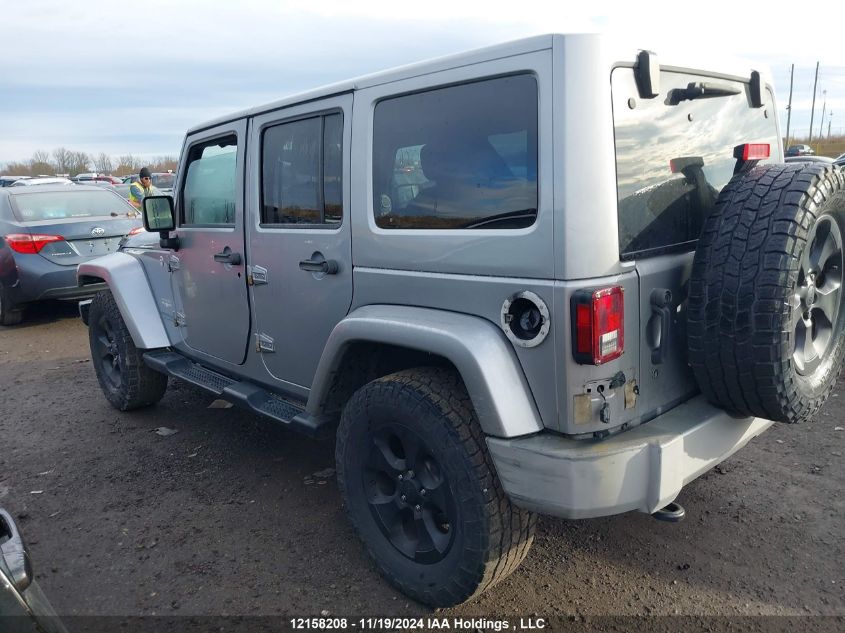 2014 Jeep Wrangler Unlimited Sahara VIN: 1C4BJWEG2EL100878 Lot: 12158208