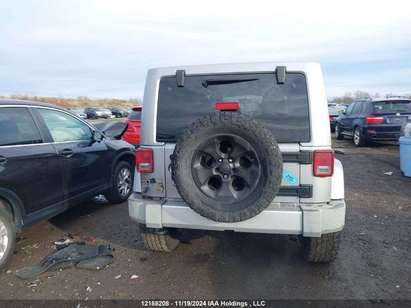 2014 Jeep Wrangler Unlimited Sahara VIN: 1C4BJWEG2EL100878 Lot: 12158208