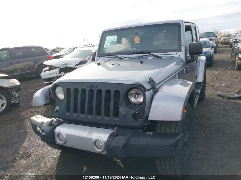 2014 Jeep Wrangler Unlimited Sahara VIN: 1C4BJWEG2EL100878 Lot: 12158208