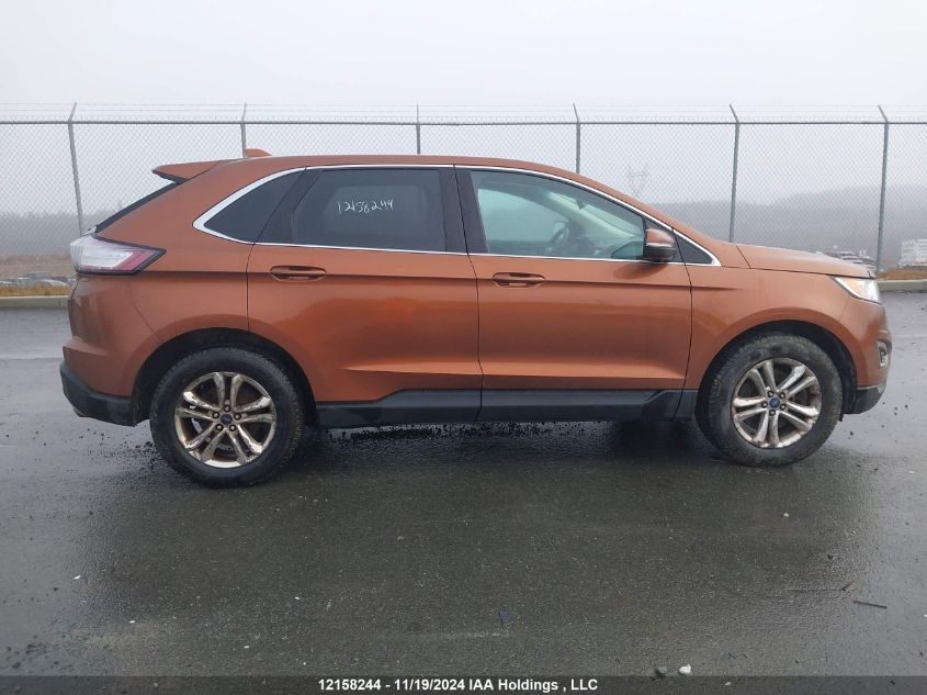 2017 Ford Edge Sel VIN: 2FMPK4J97HBB21188 Lot: 12158244