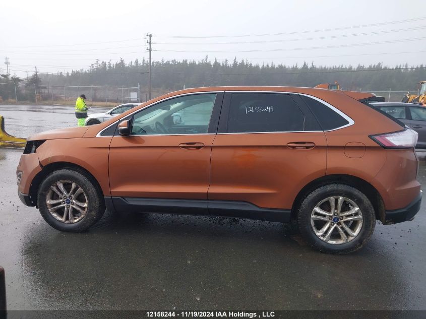 2017 Ford Edge Sel VIN: 2FMPK4J97HBB21188 Lot: 12158244