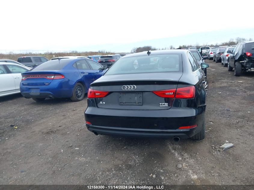 2016 Audi A3 VIN: WAUB8GFF2G1098410 Lot: 12158300