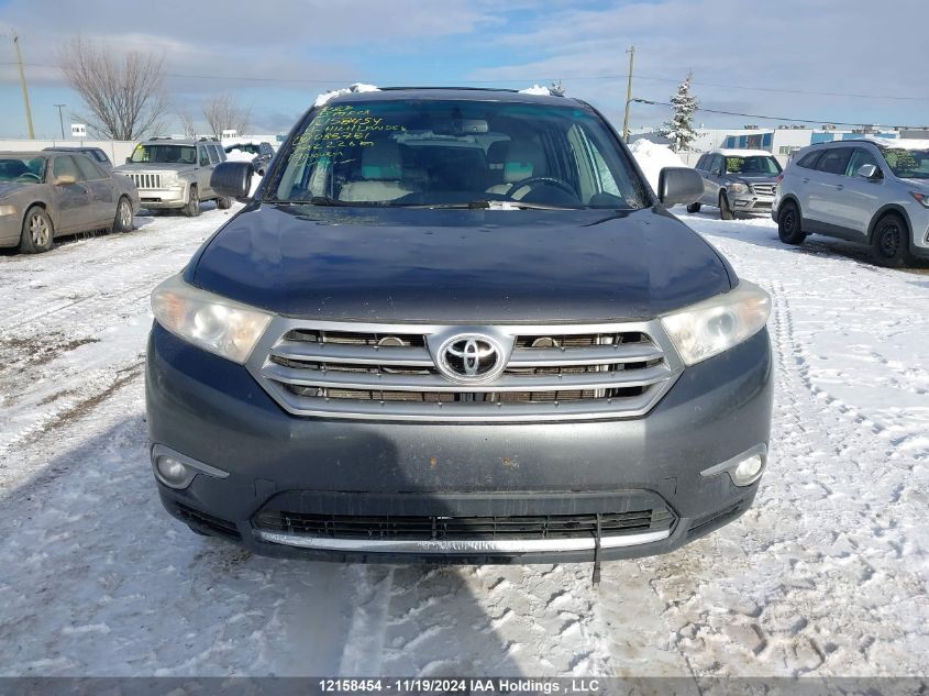 2011 Toyota Highlander V6 Limited VIN: 5TDDK3EH1BS085751 Lot: 12158454