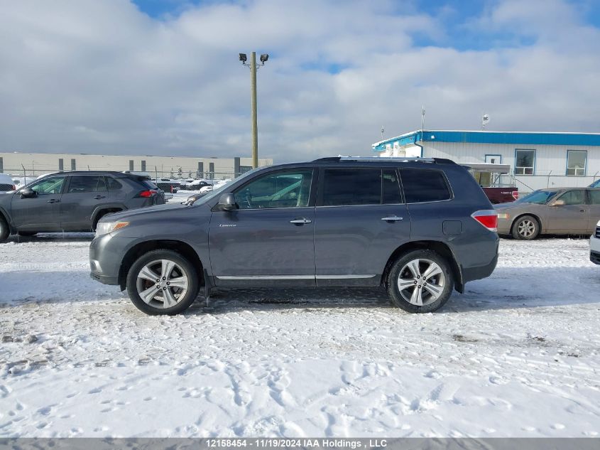 2011 Toyota Highlander V6 Limited VIN: 5TDDK3EH1BS085751 Lot: 12158454