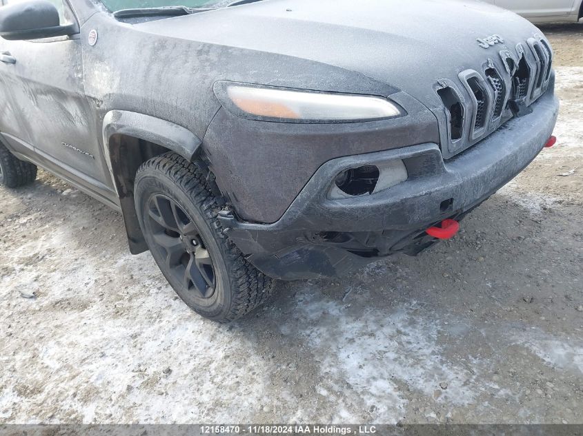 2018 Jeep Cherokee Trailhawk VIN: 1C4PJMBX4JD581848 Lot: 12158470