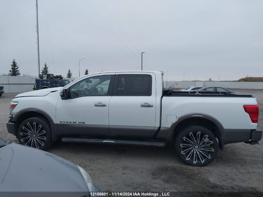 2018 Nissan Titan VIN: 1N6AA1E54JN525186 Lot: 12158601