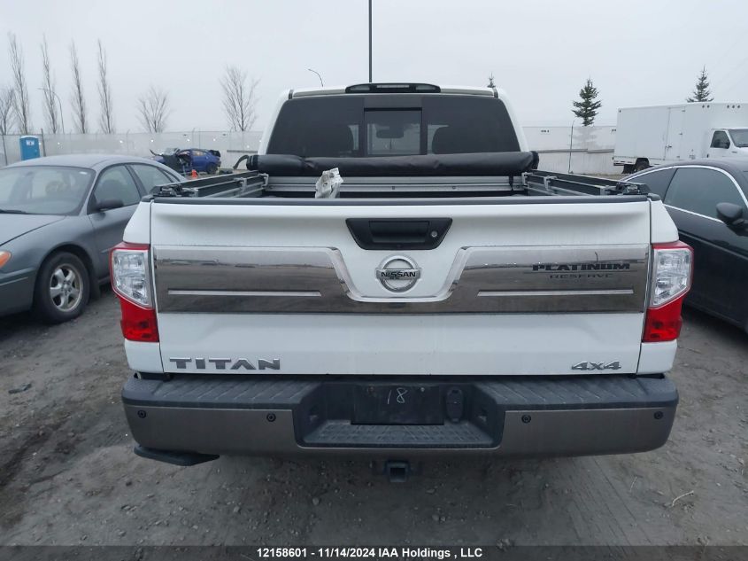 2018 Nissan Titan VIN: 1N6AA1E54JN525186 Lot: 12158601