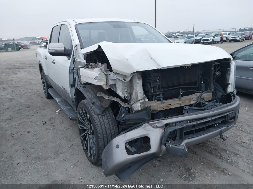 2018 Nissan Titan VIN: 1N6AA1E54JN525186 Lot: 12158601