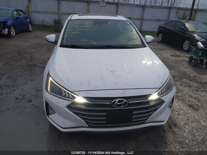 2020 Hyundai Elantra Sel/Value/Limited VIN: KMHD84LF9LU946429 Lot: 12158735