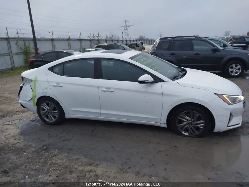 2020 Hyundai Elantra Sel/Value/Limited VIN: KMHD84LF9LU946429 Lot: 12158735