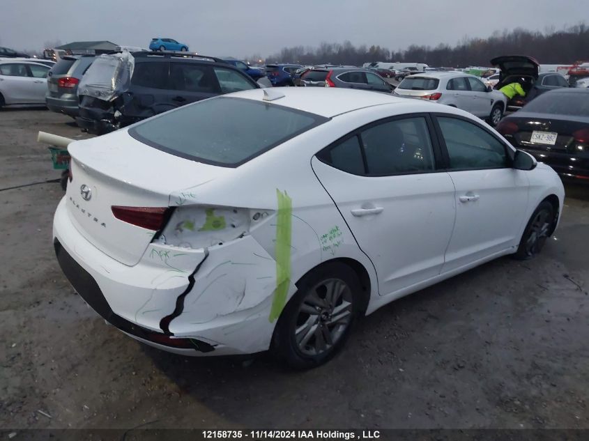 2020 Hyundai Elantra Sel/Value/Limited VIN: KMHD84LF9LU946429 Lot: 12158735