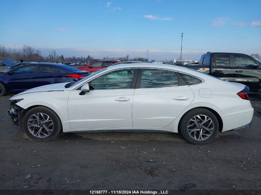 2022 Hyundai Sonata Se VIN: 5NPEG4JA8NH146270 Lot: 12158777