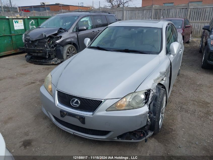 2007 Lexus Is 250 VIN: JTHCK262X75009652 Lot: 12158817