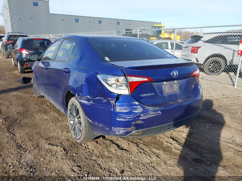 2014 Toyota Corolla S VIN: 2T1BURHE8EC187924 Lot: 12158848