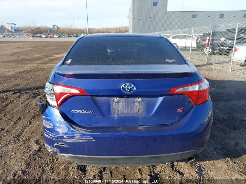 2014 Toyota Corolla S VIN: 2T1BURHE8EC187924 Lot: 12158848