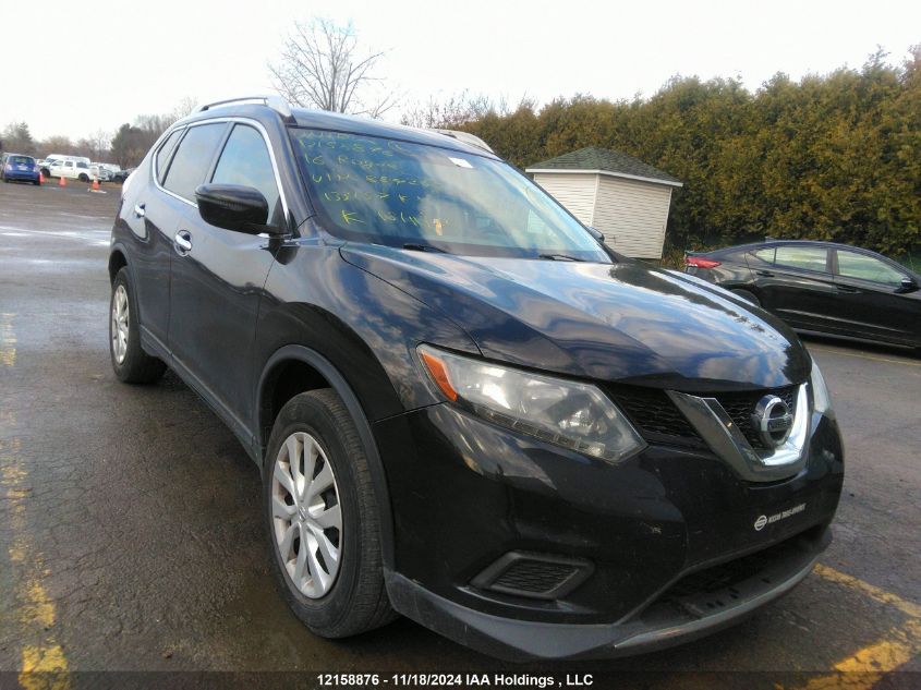 2016 Nissan Rogue VIN: 5N1AT2MTXGC887266 Lot: 12158876