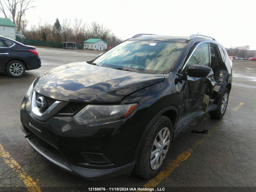 2016 Nissan Rogue VIN: 5N1AT2MTXGC887266 Lot: 12158876