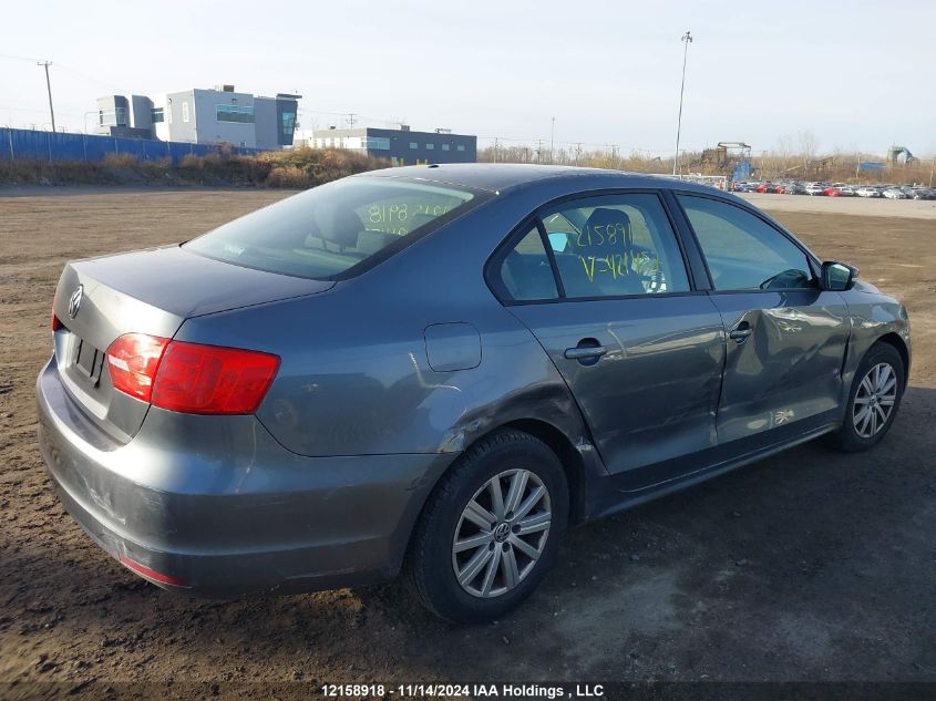 2012 Volkswagen Jetta VIN: 3VWDK7AJ8CM421457 Lot: 12158918