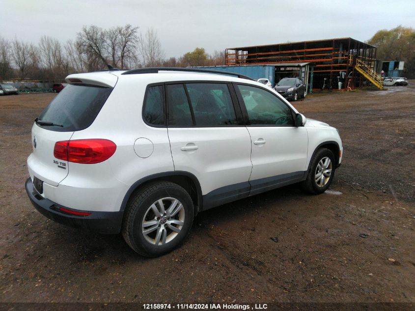 2015 Volkswagen Tiguan S/Se/Sel/R-Line VIN: WVGJV7AXXFW530763 Lot: 12158974