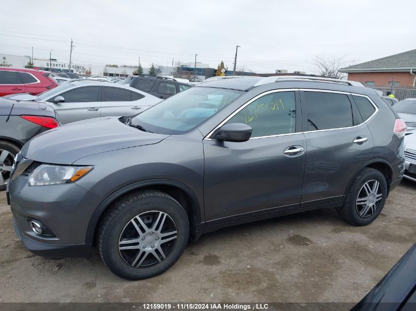 2016 Nissan Rogue VIN: 5N1AT2MV3GC849301 Lot: 12159019