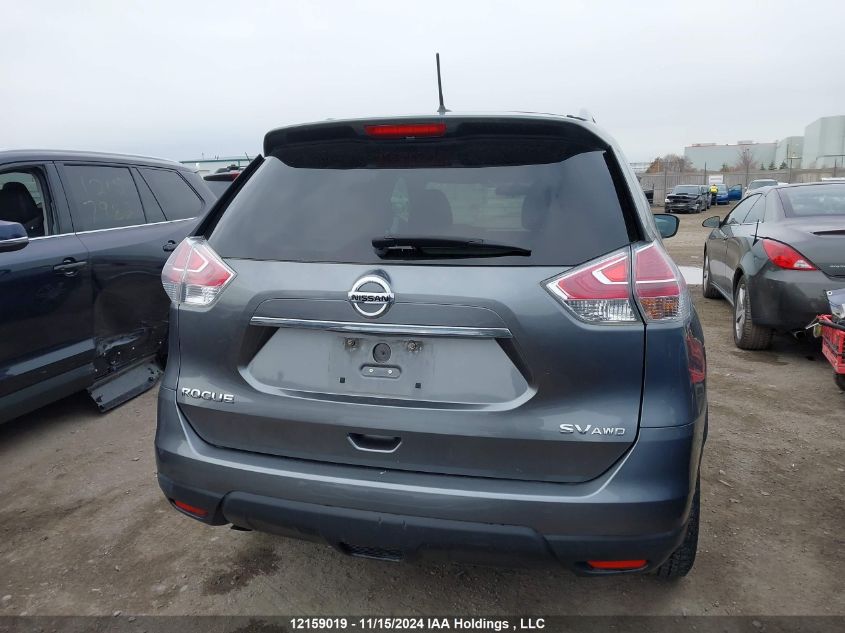 2016 Nissan Rogue VIN: 5N1AT2MV3GC849301 Lot: 12159019