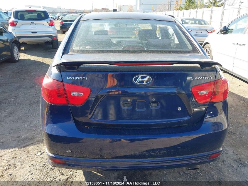 2009 Hyundai Elantra Gls/Se VIN: KMHDU45D19U549555 Lot: 12159051