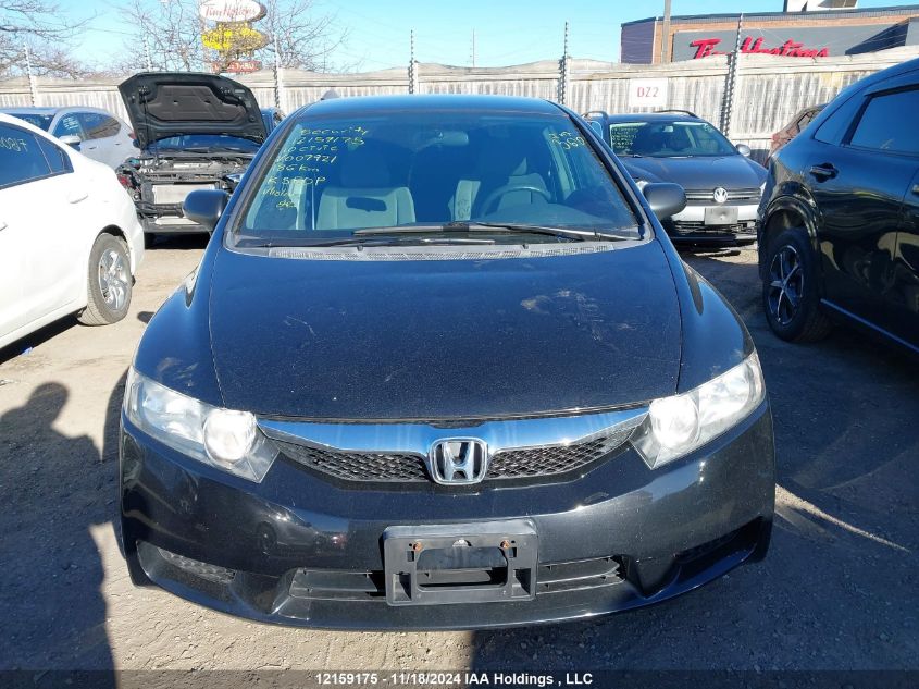 2010 Honda Civic Sdn VIN: 2HGFA1F43AH007921 Lot: 12159175