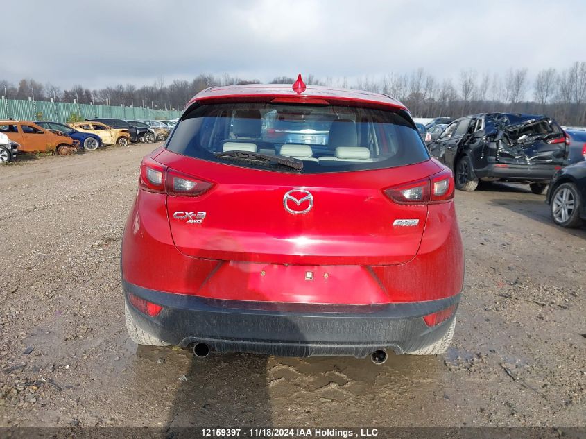 2016 Mazda Cx-3 VIN: JM1DKBD72G0104384 Lot: 12159397