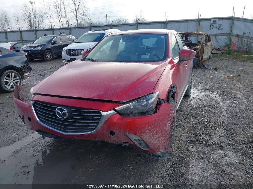 2016 Mazda Cx-3 VIN: JM1DKBD72G0104384 Lot: 12159397