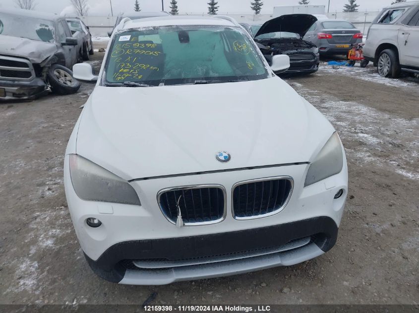 2012 BMW X1 VIN: WBAVL1C59CVR79015 Lot: 12159398