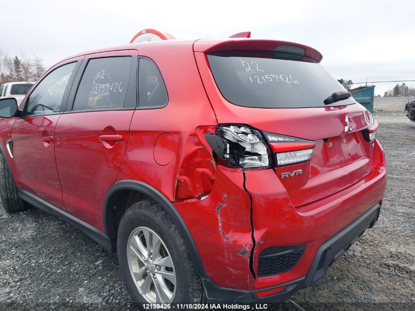 2022 Mitsubishi Rvr VIN: JA4AJVAW7NU602017 Lot: 12159426