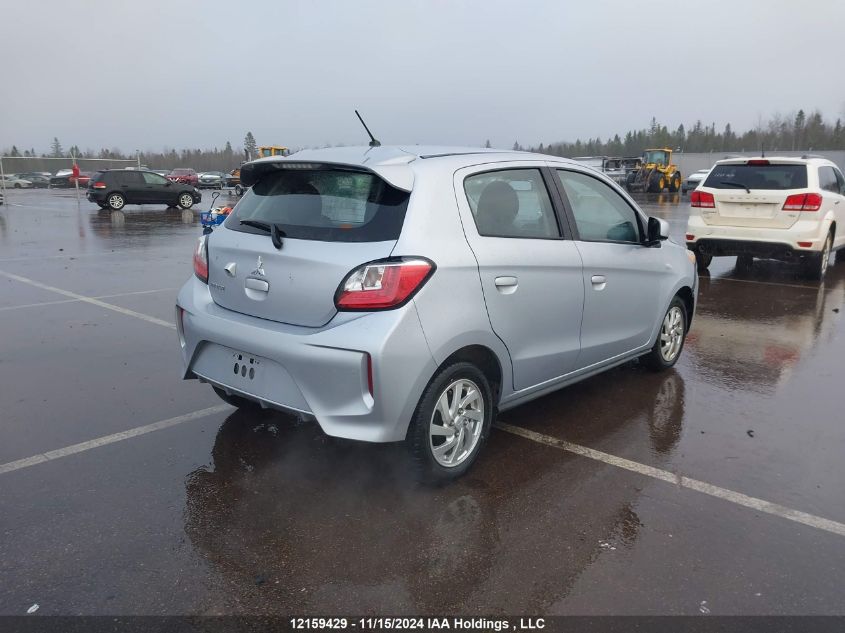 2022 Mitsubishi Mirage VIN: ML32AUHJ9NH004490 Lot: 12159429