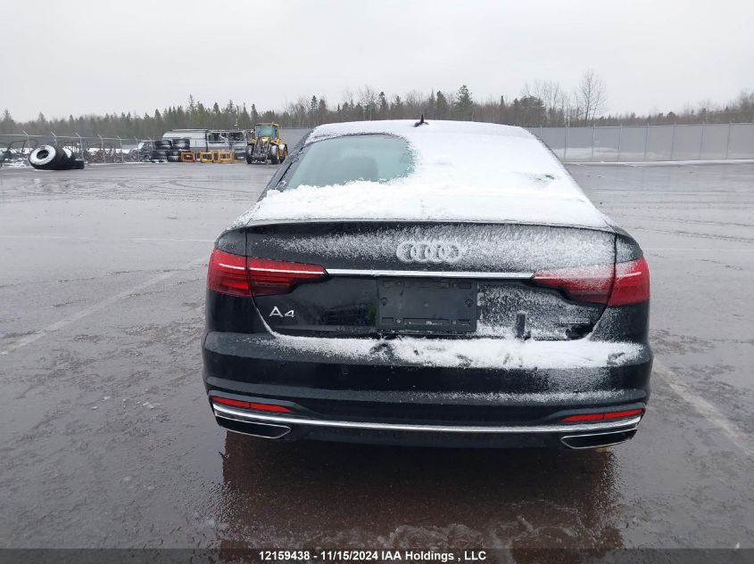 2023 Audi A4 Komfort 45 VIN: WAUAAAF47PN020032 Lot: 12159438